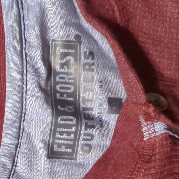 Field and Forest Long Sleeve Henley Shirt - Picture 2 of 7